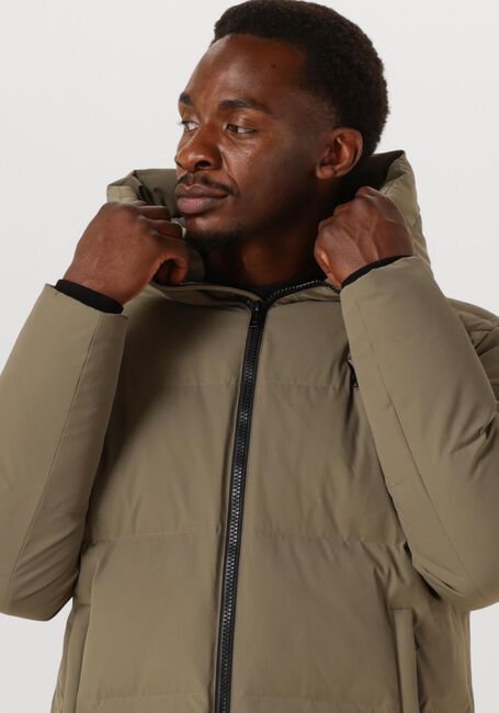 Khaki GENTI Gewatteerde jas CHRIS - large