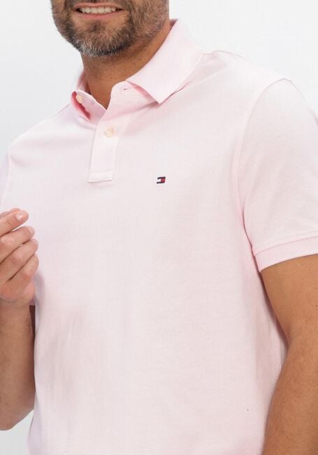 TOMMY HILFIGER Polo 1985 REGULAR POLO Rose clair - large