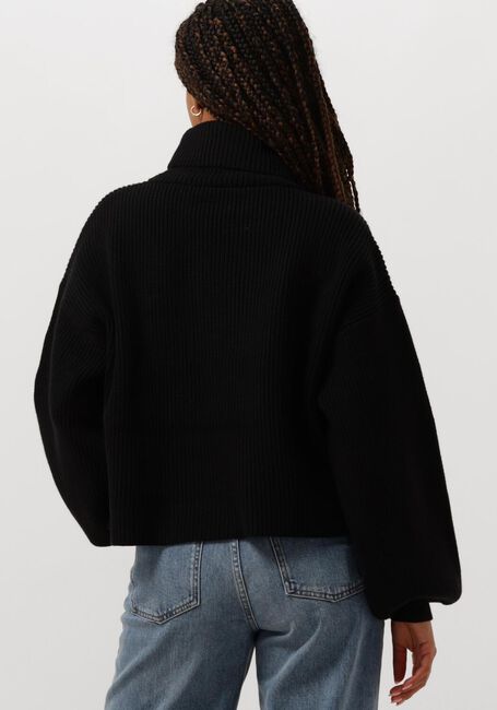 GESTUZ Pull MEBAGZ SHORT PULLOVER en noir - large
