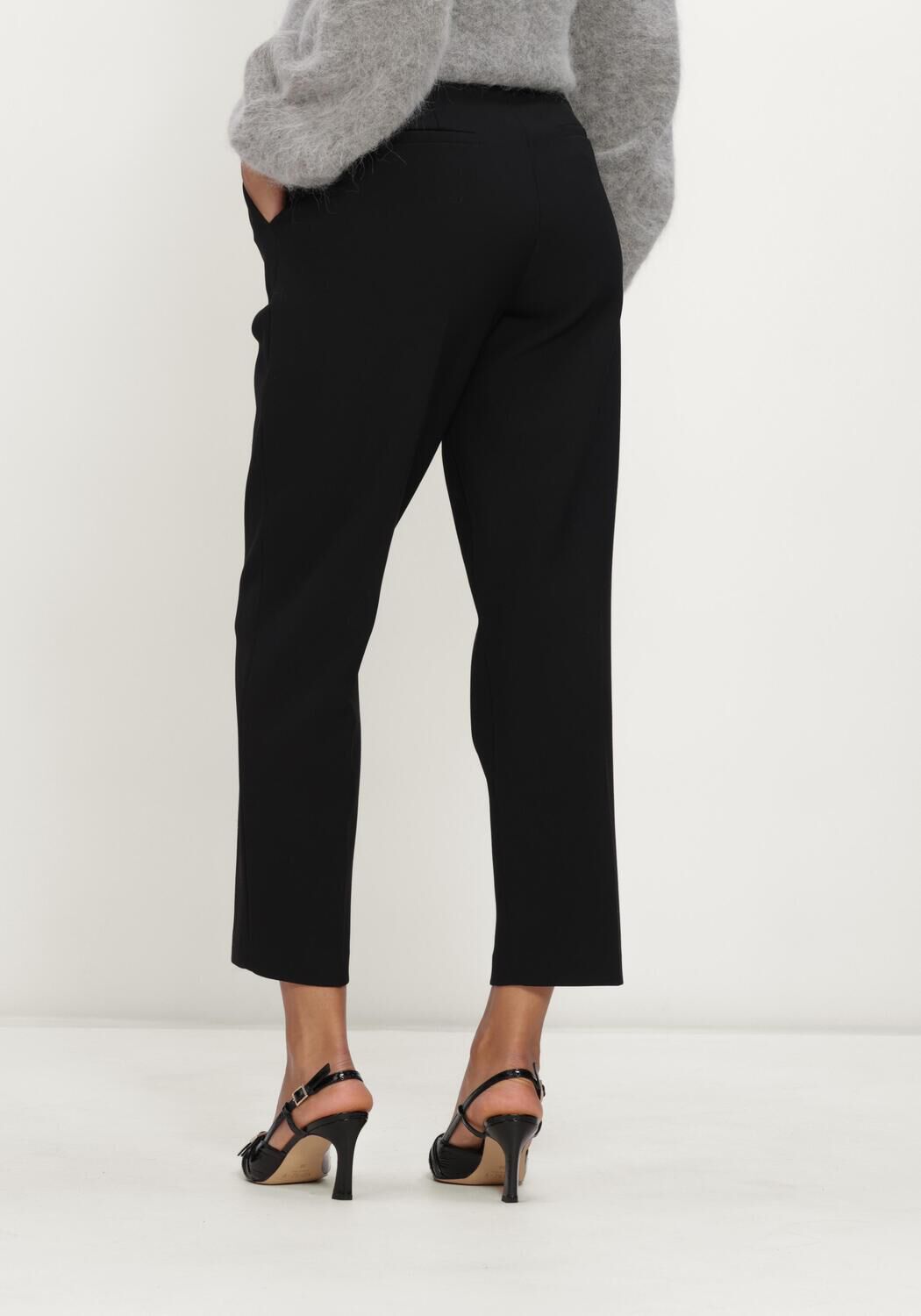 CAMBIO Pantalon KRYSTAL FLAP en noir - large