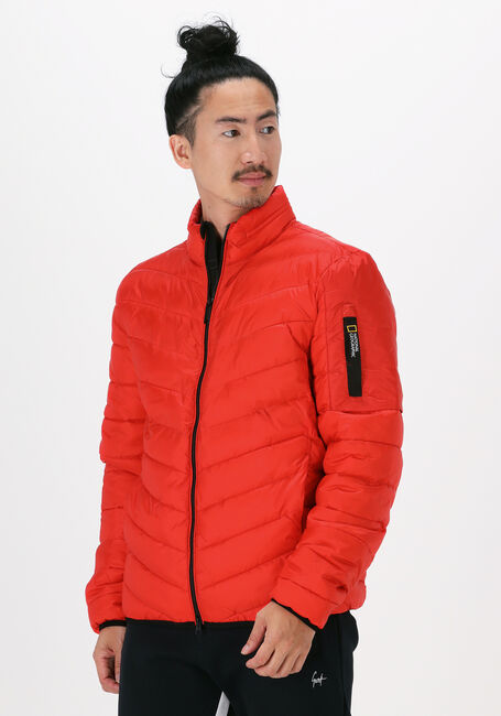 NATIONAL GEOGRAPHIC Veste matelassé JACKET WITH FILLER en rouge - large