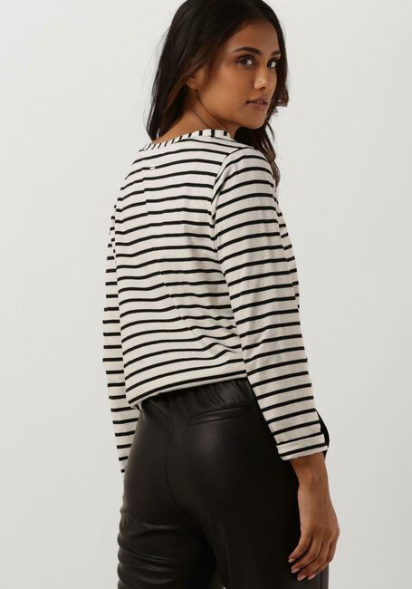 Witte 10DAYS Tops & T-shirts THE LONGSLEEVE STRIPE - large