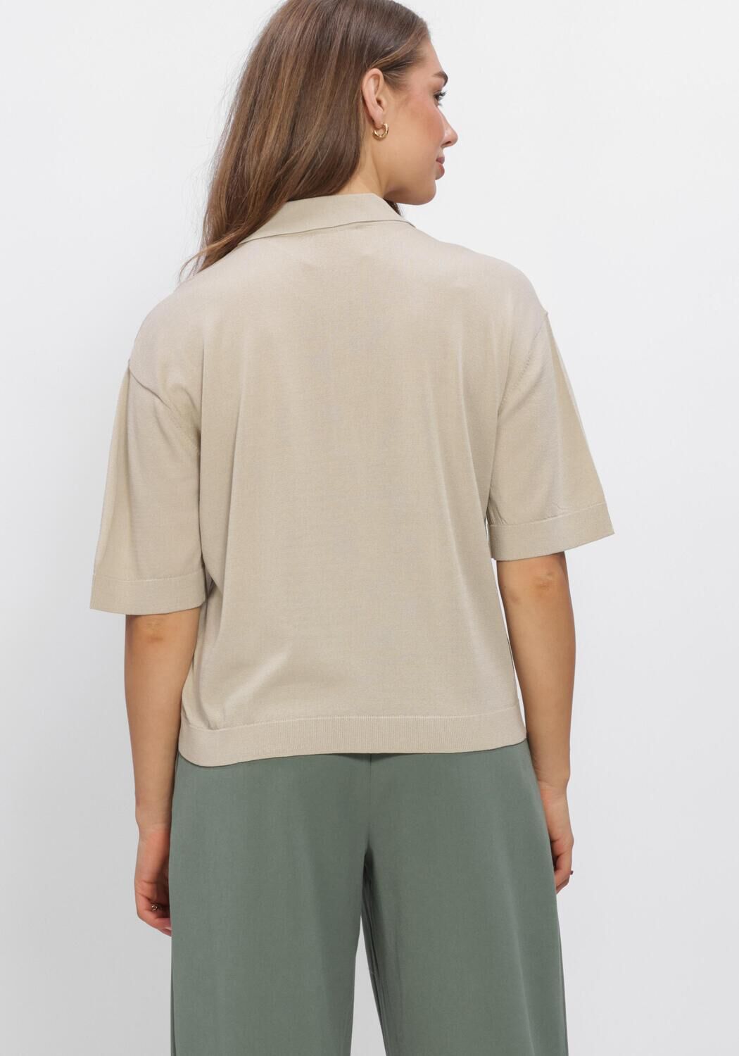 Grijze MSCH COPENHAGEN Tops & T-shirts MSCHTERINE 2 4 PULLOVER - large