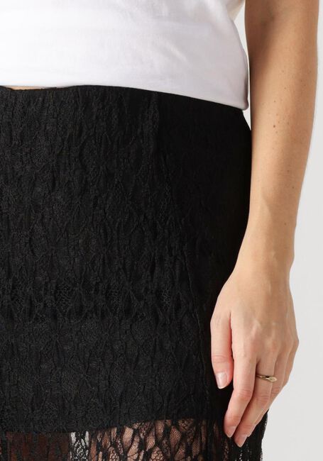 Zwarte NEO NOIR Maxirok MARIYA LACE SKIRT - large