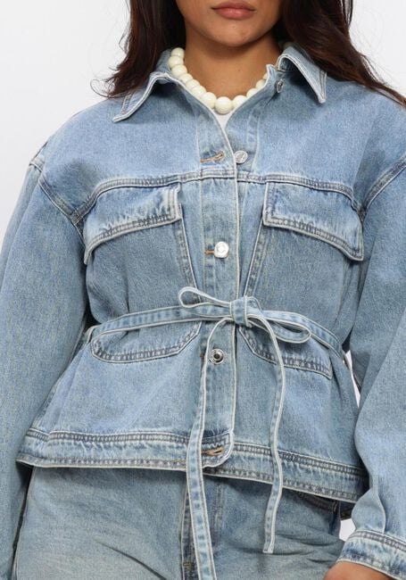 Lichtblauwe CIRCLE OF TRUST Spijkerjas CLAUDI JACKET - large