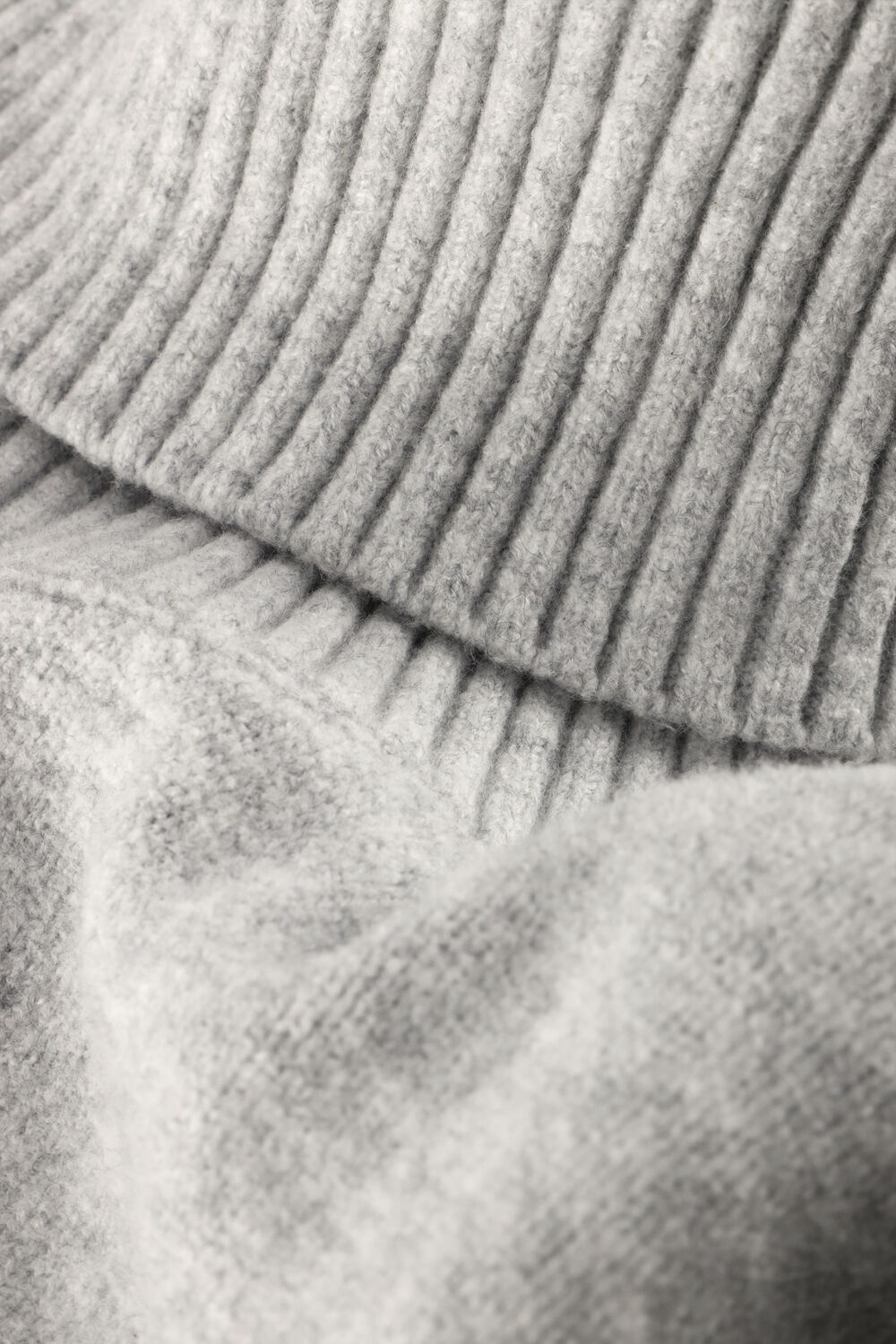 Lichtgrijze PENN & INK Trui JUMPER - large