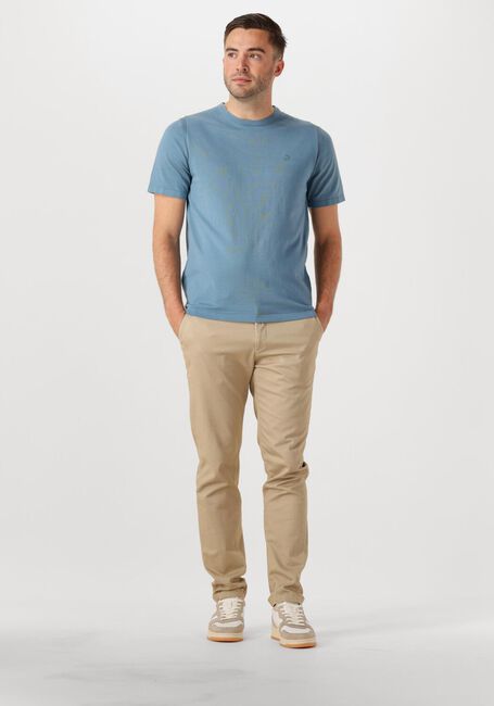 Blauwe DSTREZZED T-shirt ZEKE TEE - large