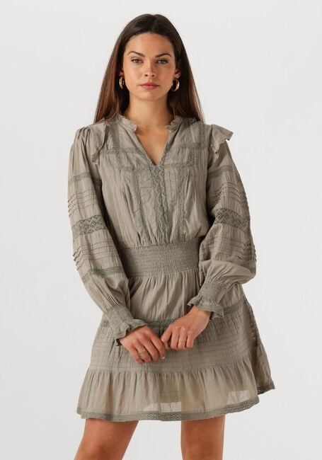 NEO NOIR Mini robe ARAN S VOILE DRESS Olive - large