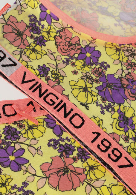 VINGINO  G231-10 NEON FLOWER SET en orange - large