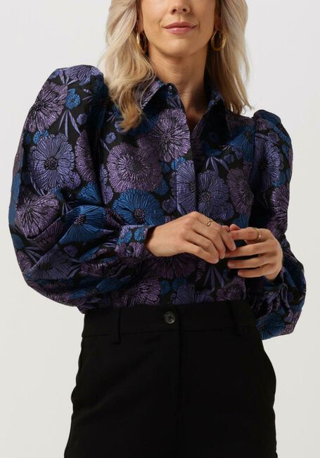 SELECTED FEMME ELANI LS CROPPED SHIRT JACKET Blouses en violet - large