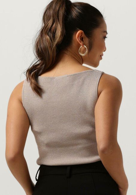NEO NOIR Haut TALIA GLITTER KNIT TOP Sable - large