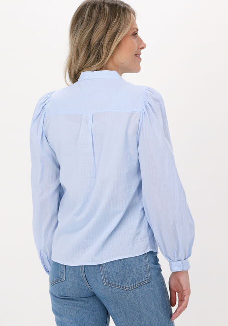 Blauwe LOLLYS LAUNDRY  PEARL SHIRT - large