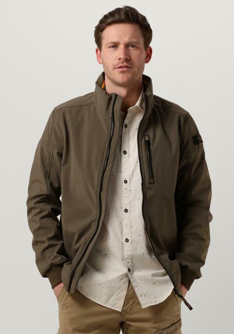 Olijf PME LEGEND Jack BOMBER JACKET SKYGLIDER 3.0 SOFTSHELL - large