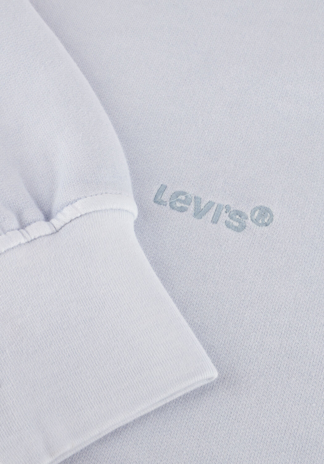 Lichtblauwe LEVI'S Sweater AUTHENTIC CREW - large