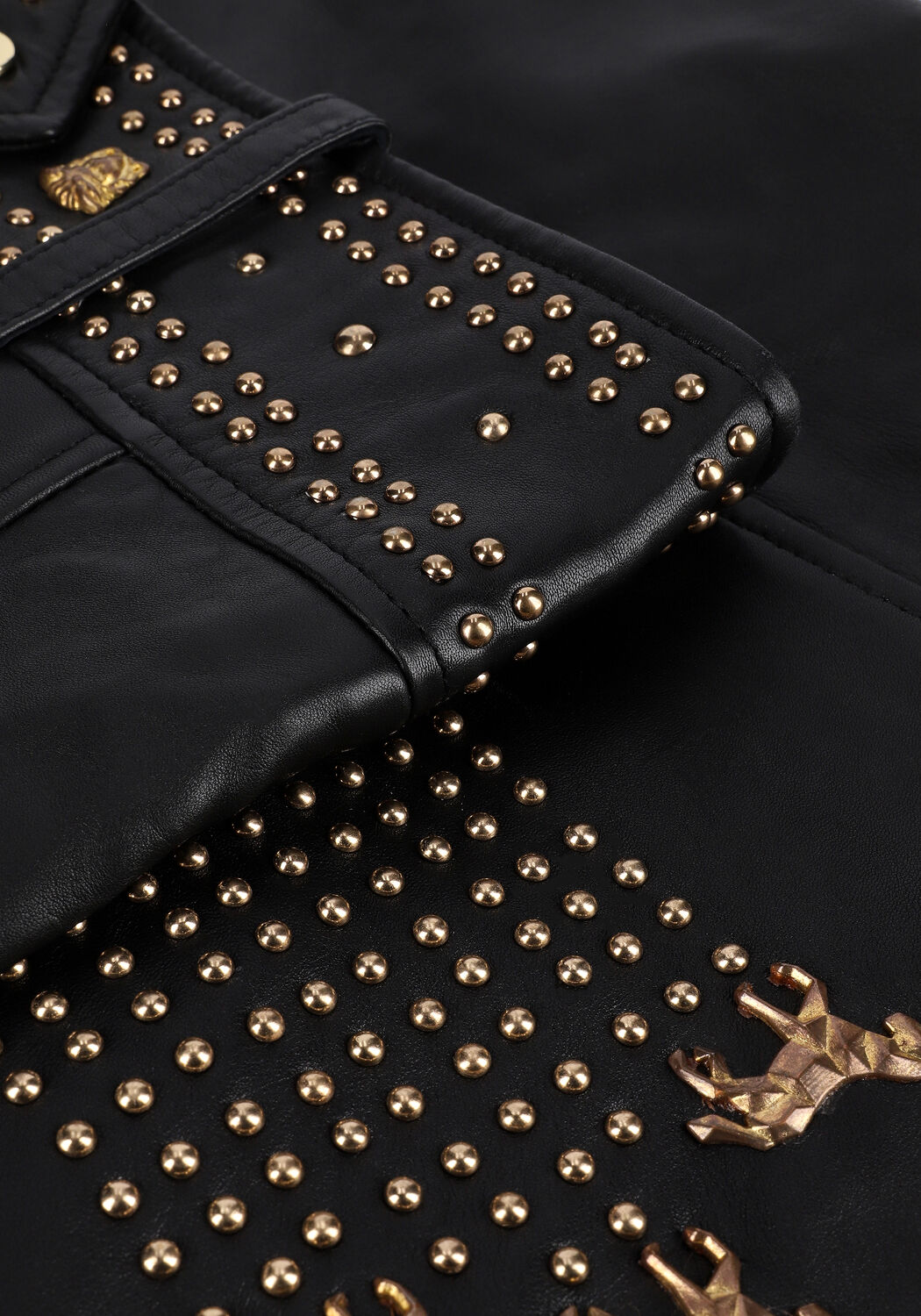 IBANA Veste en cuir BIBA en noir - large