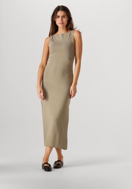 GESTUZ Robe maxi GZBRIANA DRESS en beige - large
