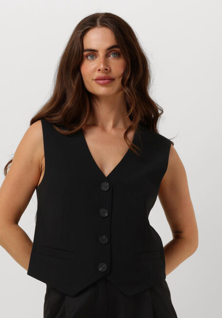 Y.A.S. Gilet YASLIKKA WAISTCOAT en noir - large