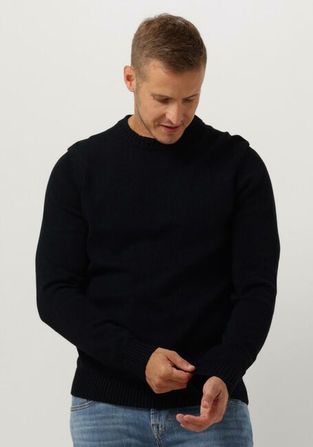 SAINT STEVE Pull FINN Bleu foncé - large