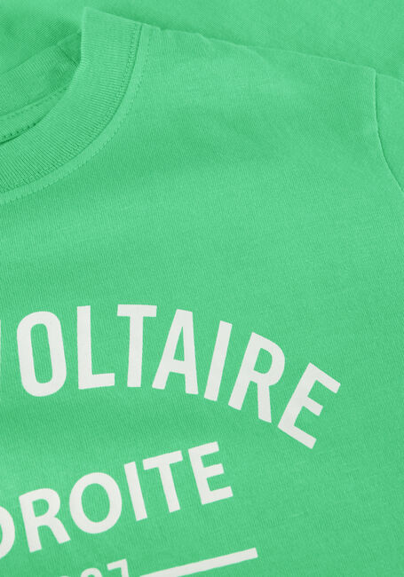 ZADIG & VOLTAIRE T-shirt X60086 en vert - large