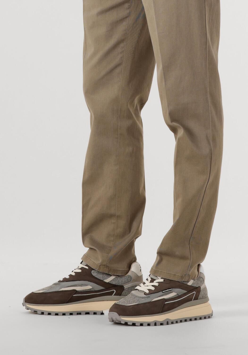 FLORIS VAN BOMMEL Baskets basses SFM-10172 DE GRIPPER en gris - large