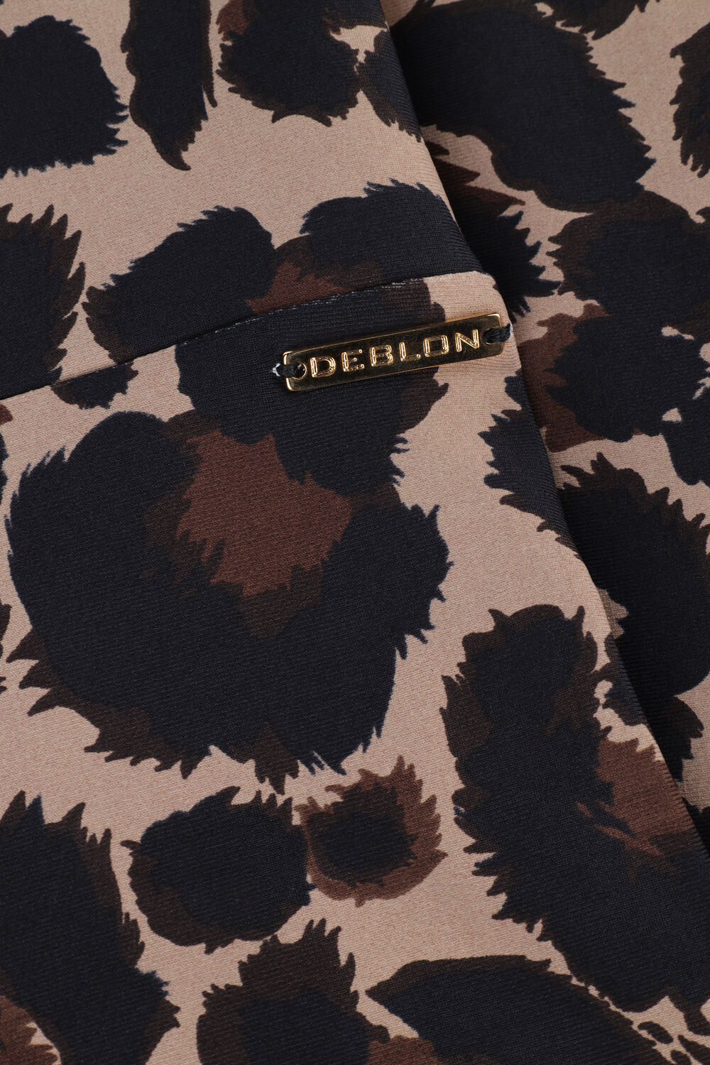 DEBLON SPORTS Pantalon &eacute;vas&eacute; CELINE FLARED LEGGINGS en marron - large