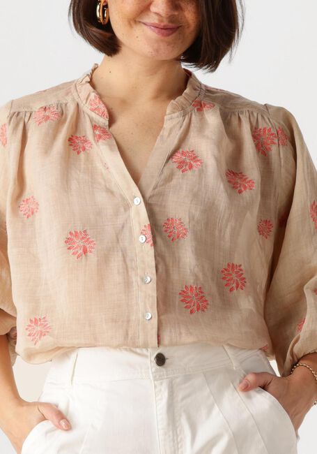 Beige NUKUS  TINA BLOUSE EMBROIDERY - large