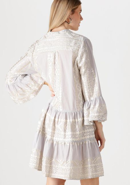 GREEK ARCHAIC KORI Mini robe 330681 Gris clair - large