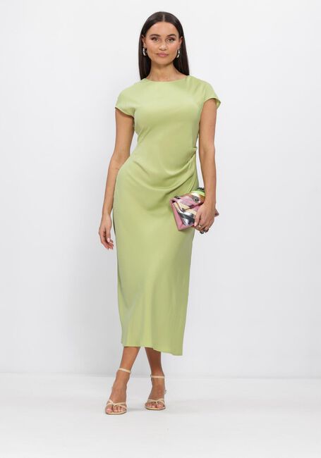 Groene MODSTR&Ouml;M Midi jurk UNITYMD DRESS - large
