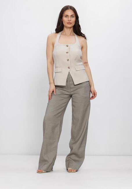 Beige Y.A.S. Gilet YASMILDA SL VEST - large