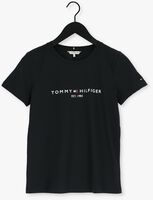 TOMMY HILFIGER T-shirt HERITAGE HILFIGER C-NK REG TEE en noir