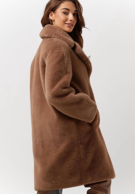 Zand STAND STUDIO Faux fur jas CAMILLE COCOON COAT - large