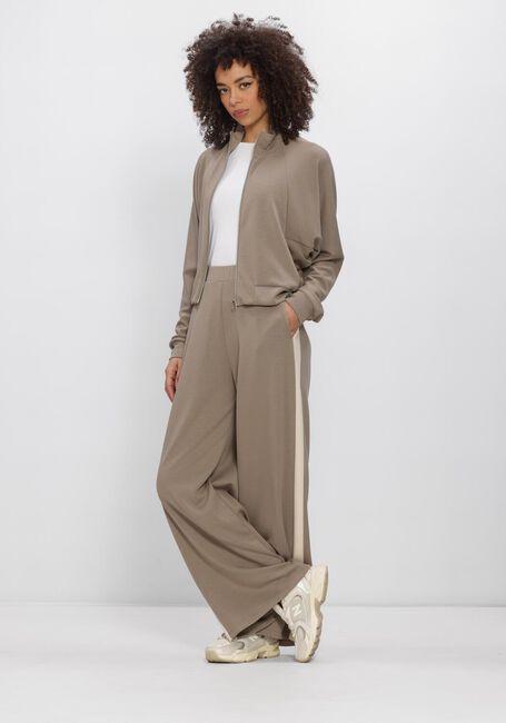 Taupe PENN & INK Wijde broek W26T1307 - large