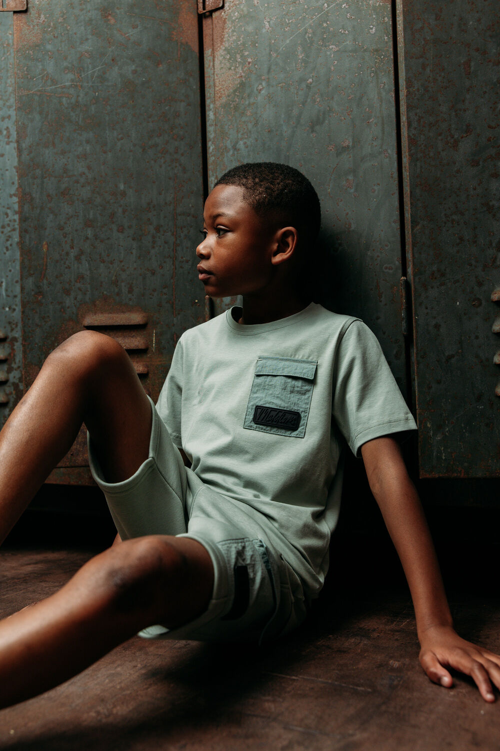 Groene MALELIONS T-shirt POCKET T-SHIRT - large