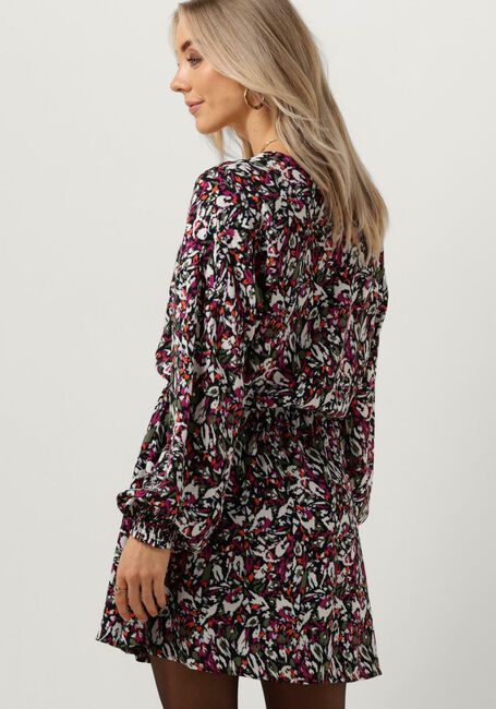 Multi ALIX THE LABEL Mini jurk LADIES WOVEN BLURRY FLOWER WRAP DRESS - large