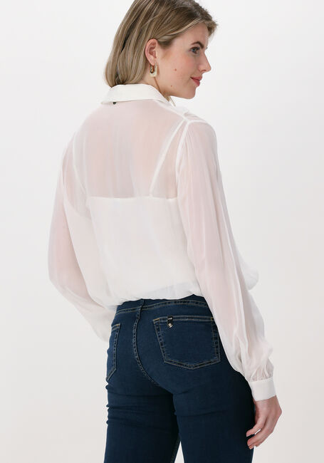 LIU JO CAMICIA TS NAV M/L ST ALL Blouses Blanc - large