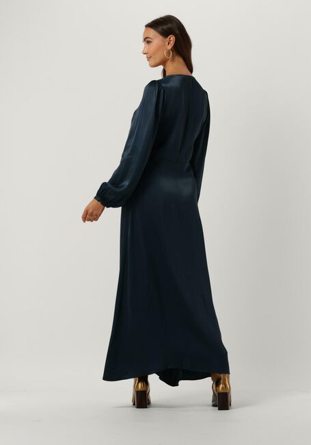 SECOND FEMALE Robe maxi EDDIE DRESS en bleu - large