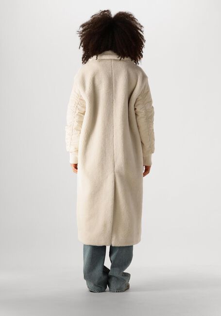 LIU JO Manteau Teddy CAPPOTTO TS NAVETTA Crème - large