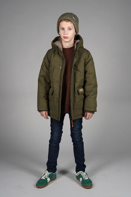 MOODSTREET Veste matelassé JASPER Kaki - large