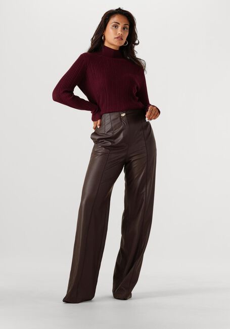 CAROLINE BISS Pantalon large 4567 en marron - large