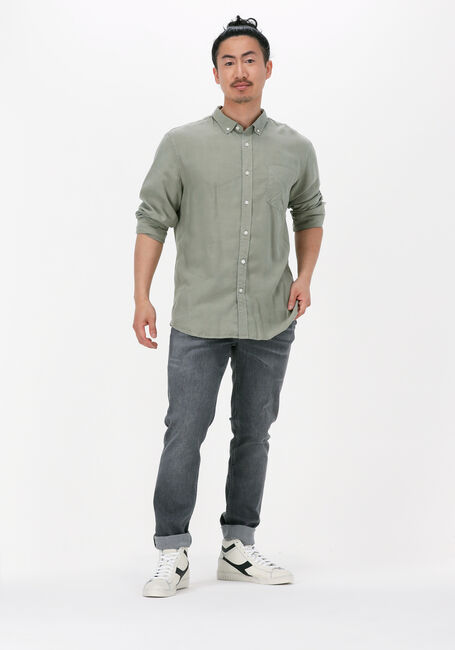 DSTREZZED Chemise décontracté SHIRT BUTTON DOWN TENCEL en vert - large