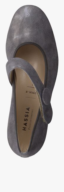 HASSIA 303446 Chaussures à enfiler en gris - large