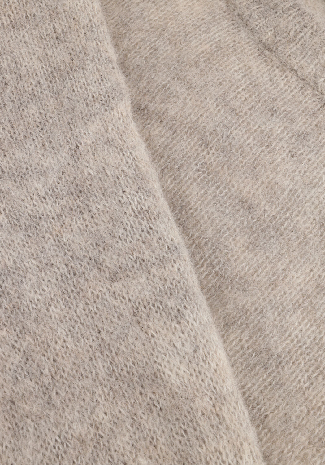 Grijze BY-BAR Trui SONNY NATURAL PULLOVER - large