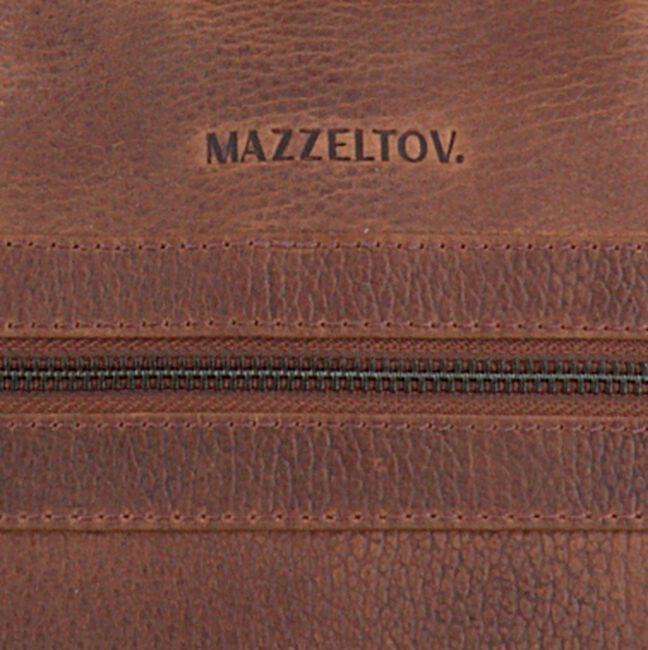 MAZZELTOV Sac pour ordinateur portable 18296 en marron  - large