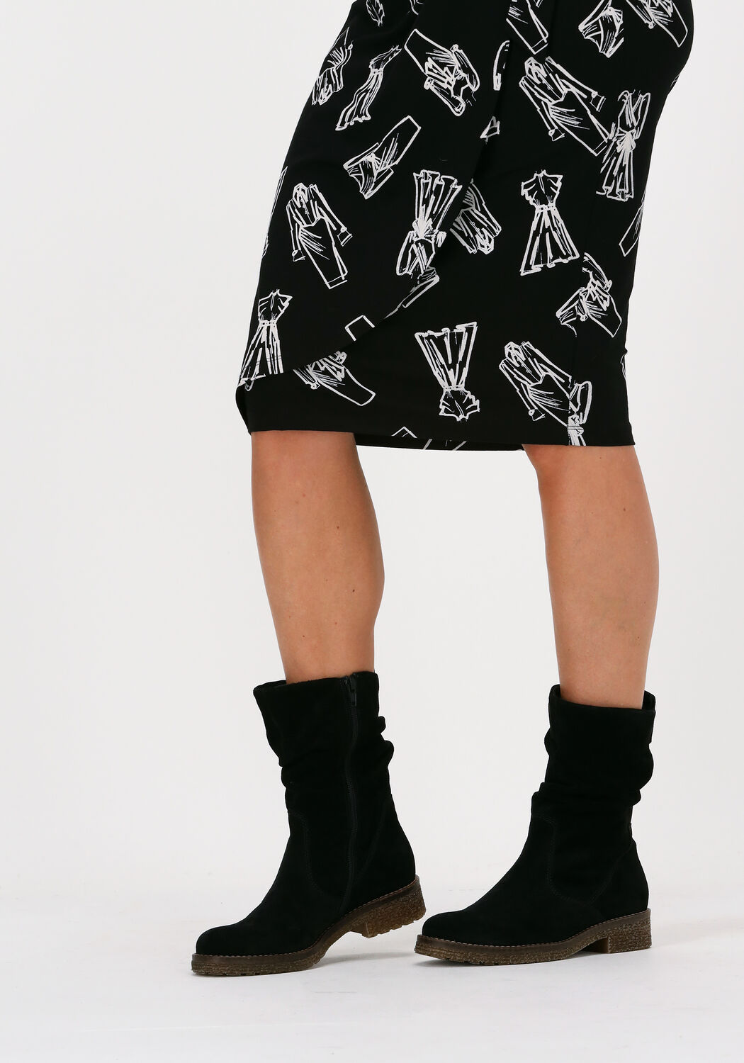 GABOR 703.1 Bottines en noir - large