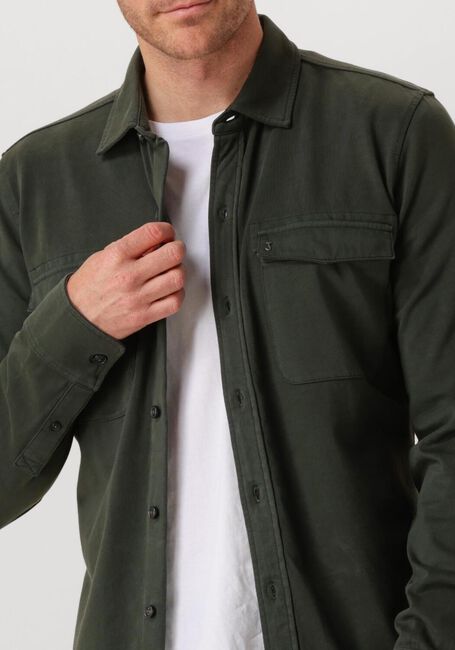 BUTCHER OF BLUE Surchemise FINN POCKET JERSEY OVERSHIRT Olive - large