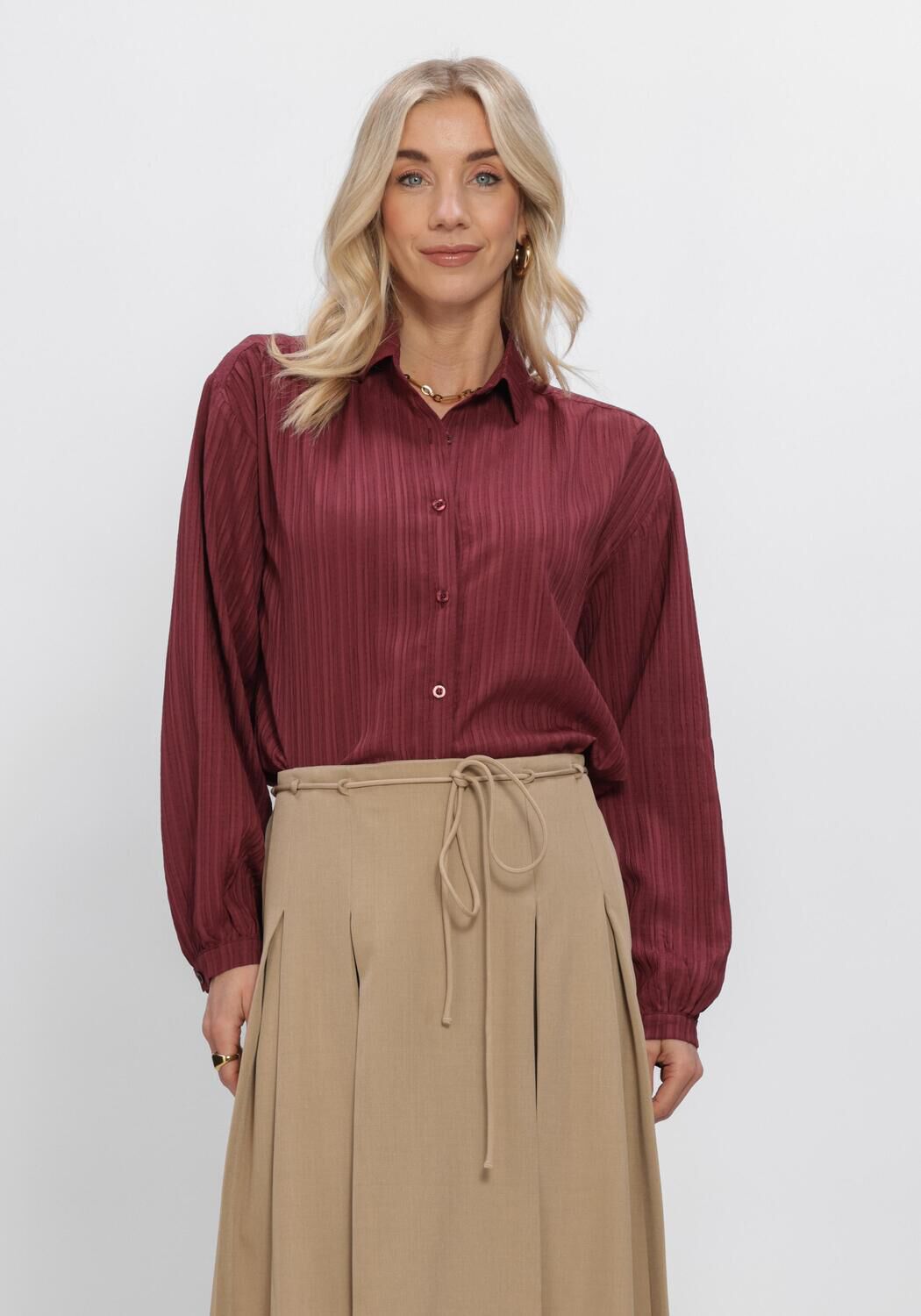 YDENCE BLOUSE QUINCY Blouses en rouge - large