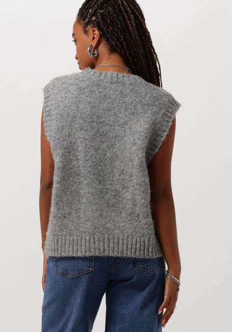 Grijze EDITED Spencer XANTARA KNIT VEST - large