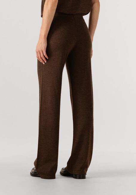 MSCH COPENHAGEN Pantalon large MSCHNEMA AVALINA PANTS en marron - large