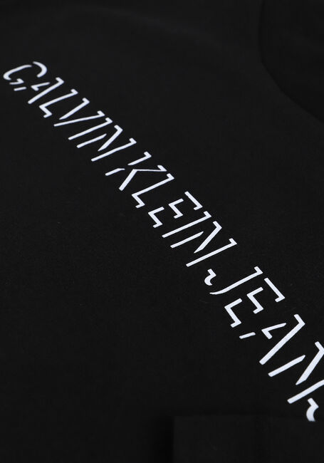 CALVIN KLEIN T-shirt SHADOW LOGO TEE en noir - large