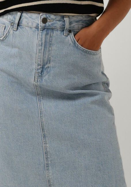 OBJECT Jupe midi OBJELLEN MW LONG DENIM SKIRT en bleu - large